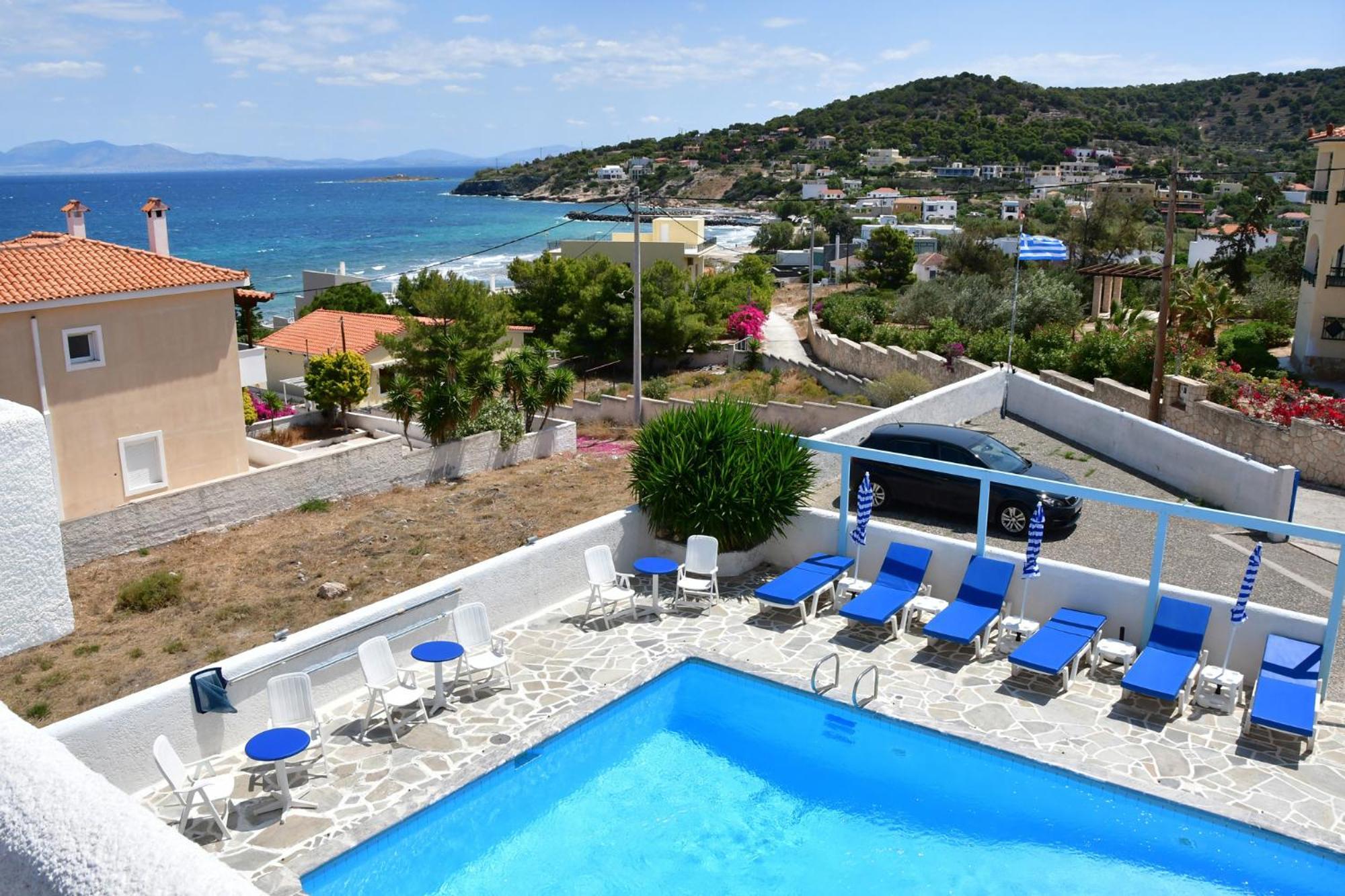 Blue Dolphin Studios And Apartment Vagia  Bagian luar foto