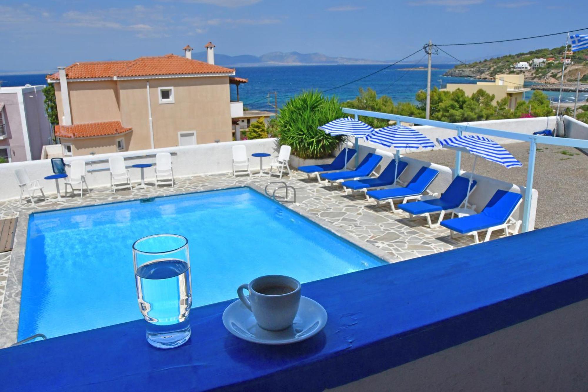 Blue Dolphin Studios And Apartment Vagia  Bagian luar foto