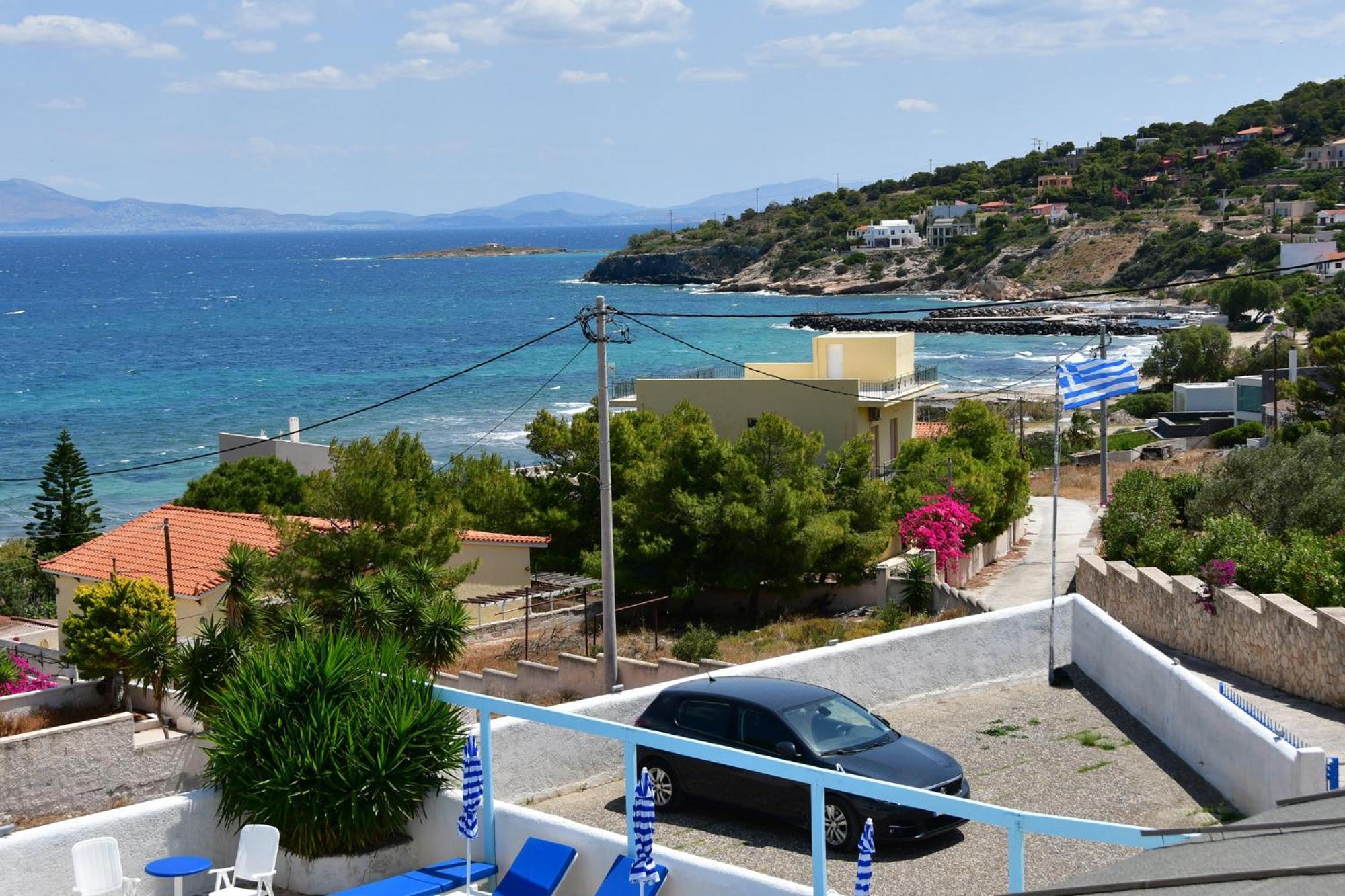 Blue Dolphin Studios And Apartment Vagia  Bagian luar foto