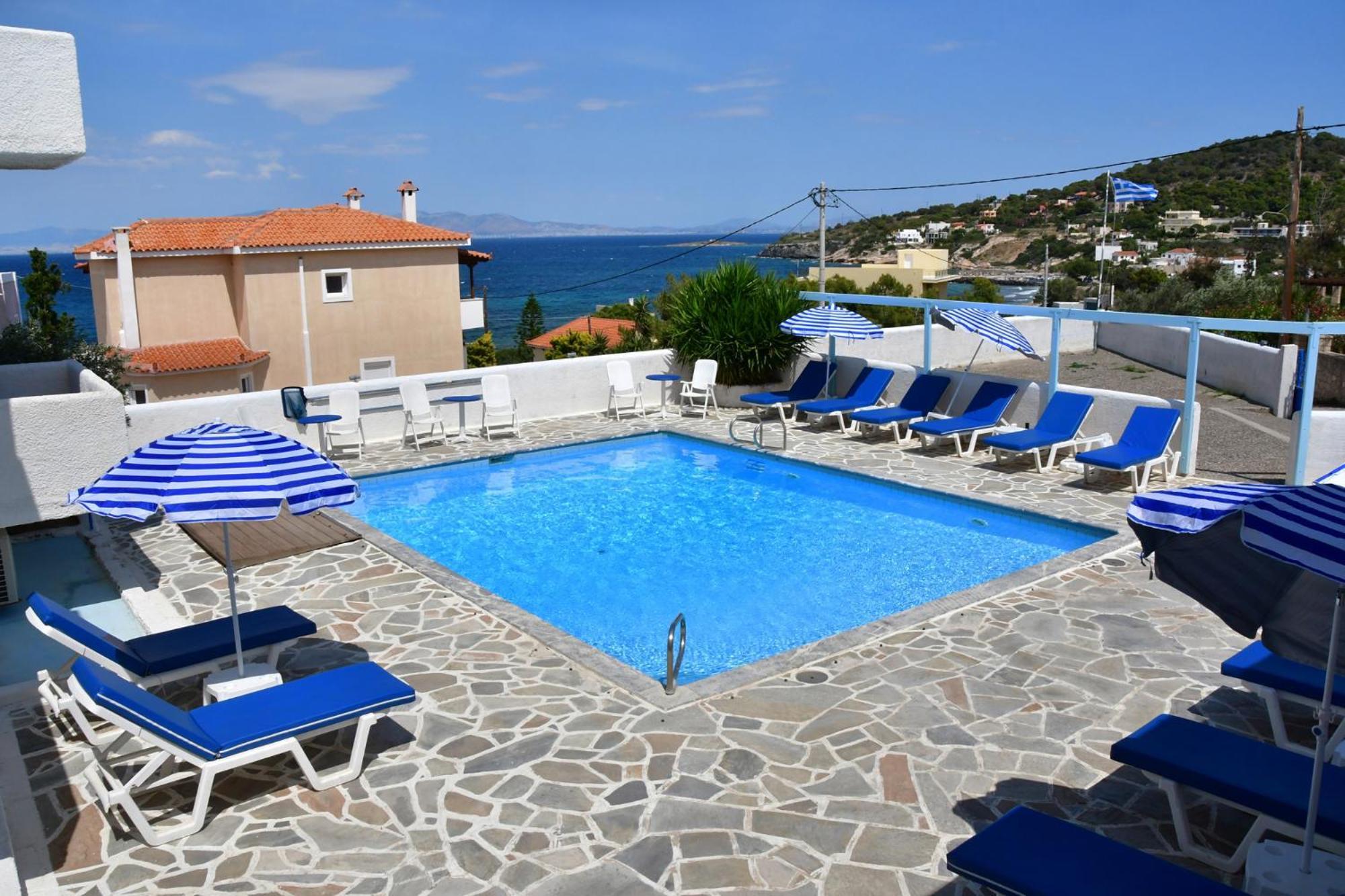 Blue Dolphin Studios And Apartment Vagia  Bagian luar foto