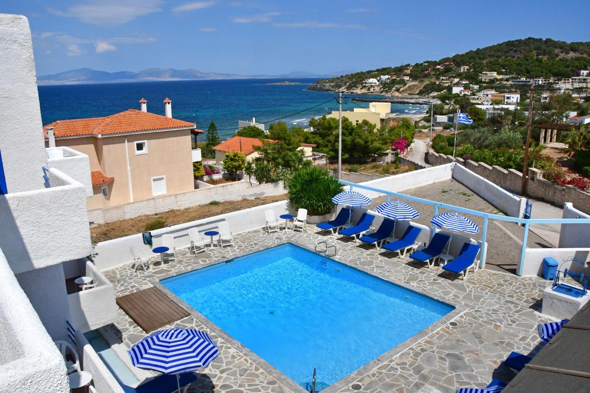 Blue Dolphin Studios And Apartment Vagia  Bagian luar foto