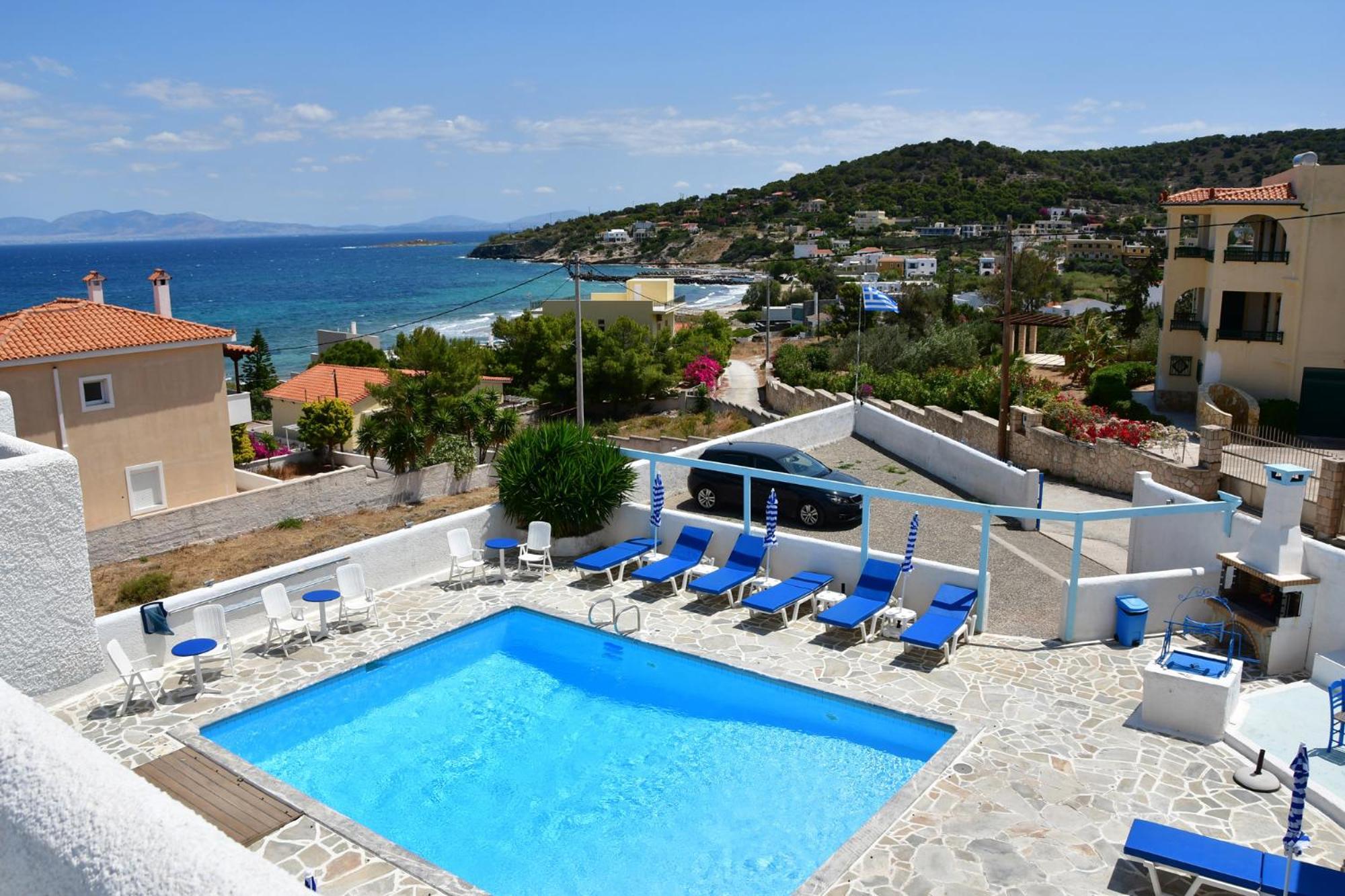 Blue Dolphin Studios And Apartment Vagia  Bagian luar foto